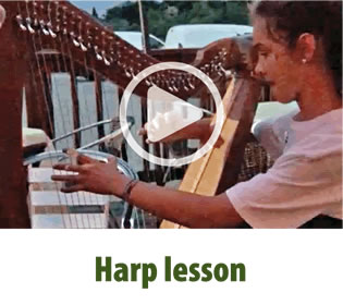 Harp lesson