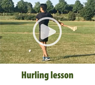 Hurling lesson